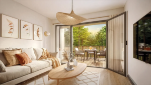 Vue d'un logement La Canopée Océane - Programme Lacanau