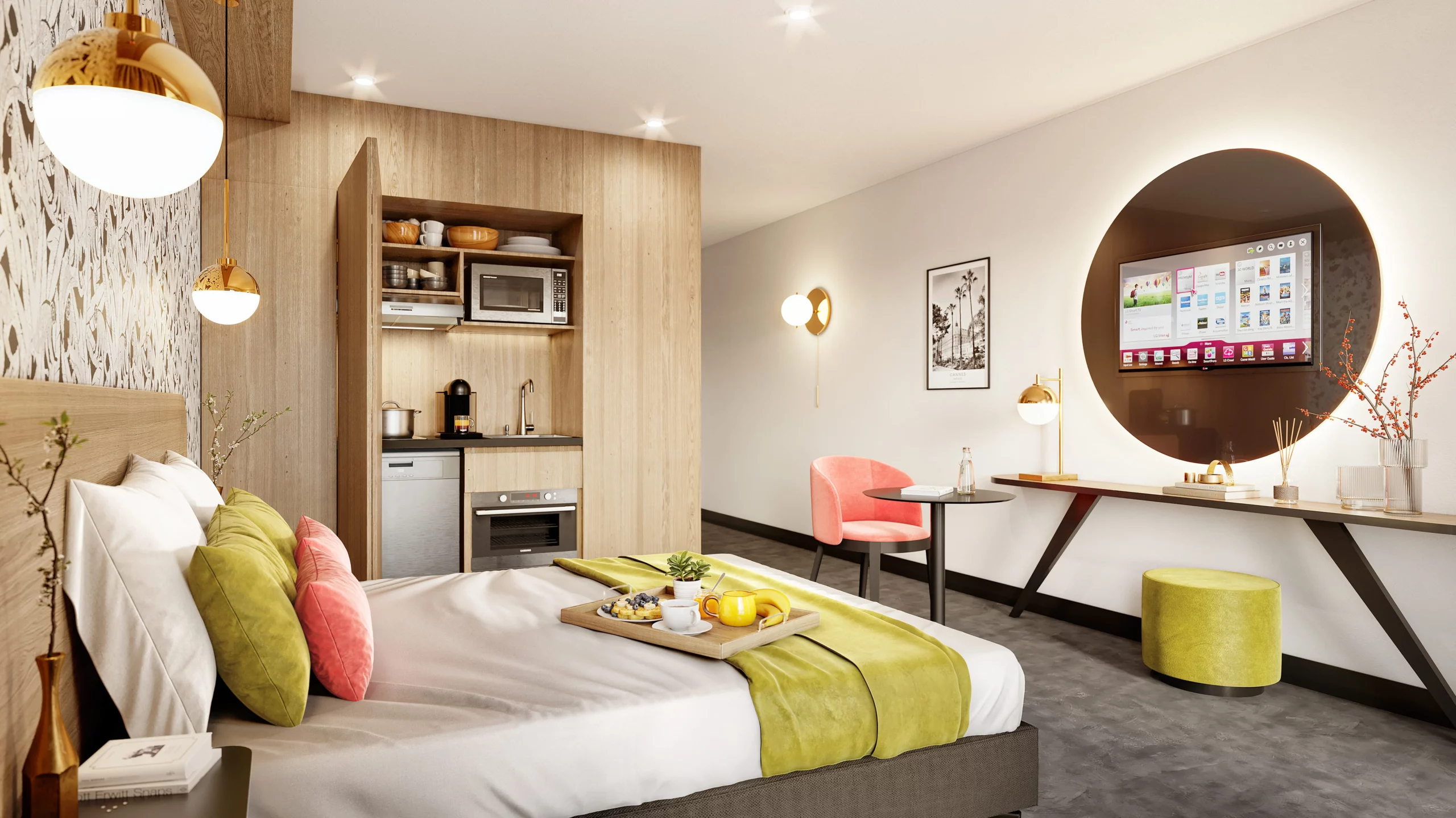 Appartement de la résidence immobilière Azurea - Programme Cannes