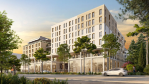 Vue de la résidence immobilière Azurea - Programme Cannes